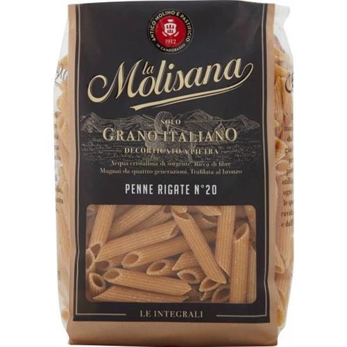 PENNE RIGATE INTEGRALI GR.500 N.20I  LA MOLISANA