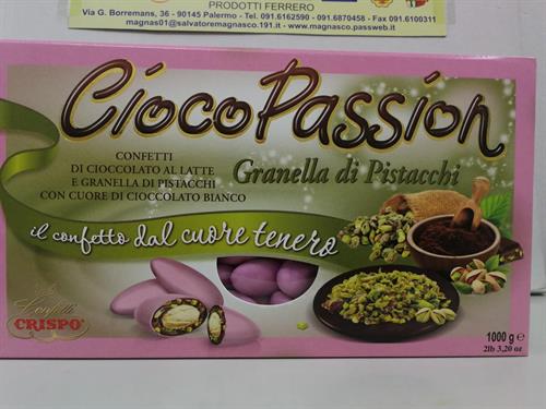 CIOCO PASS.GRANELLA PISTACCHI ROSA KG.1