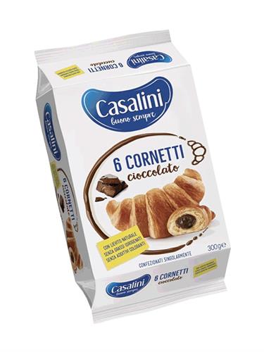 CORNETTI CACAO x6 GR.300x12 CASALINI