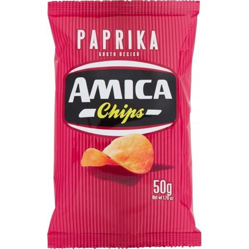 PATATINA GR.50x21 PAPRIKA AMICA CHIPS