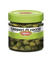 CAPPERI ALL'ACETO   gr.100x12 D'AMICO