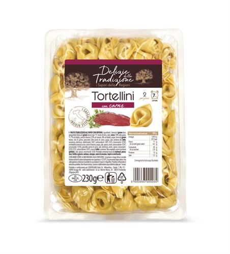 DELIZIE TRADIZ.TORTELLINI CARNE  GR.230x14 PZ.