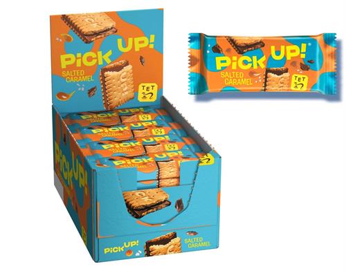 PICK UP! CARAMELLO SALATO PZ.24 GR.28 BAHLSEN