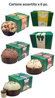 CARTONE ASSORITO KG.1x6 PZ. PANETTONE BARBERA