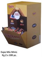 EXPO MIX MINIS KG.2 TWIX/SNIK./MARS PZ.108