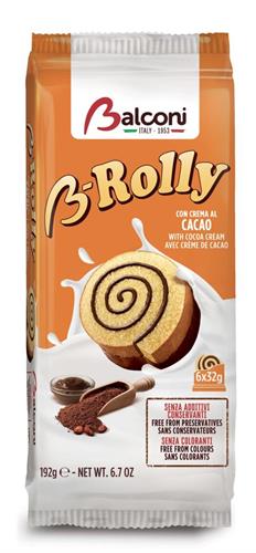 B-ROLLY AL CACAO x6 GR.192x15 BALCONI