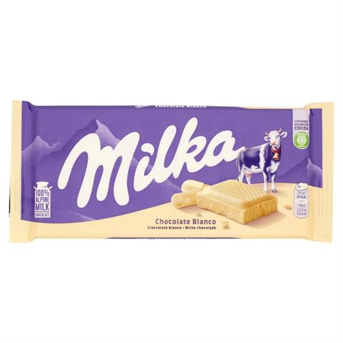 TAVOLETTA MILKA BIANCO GR.100x22 COD.16005