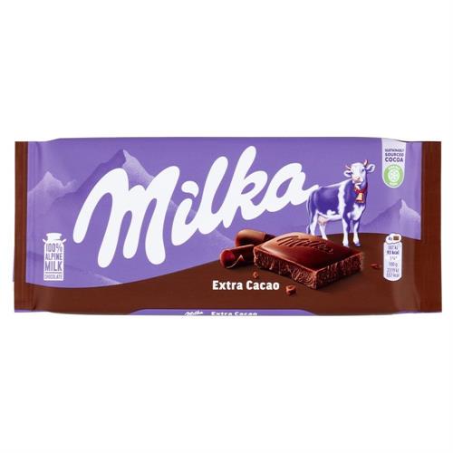 TAVOLETTA MILKA EXTRA CACAO GR.100x23 COD.45894