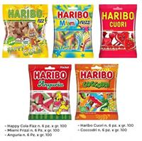 BUSTE GR.100 ASSORTITE PZ.30 HARIBO COD.02