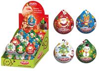 SFERE DI CIOCCOLATO NATALIZIE GR.30x24 DOLFIN cod.2451