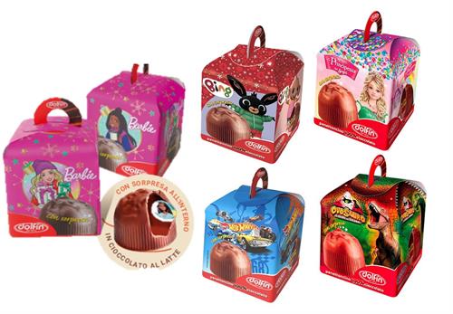 PANETTONCINO CIOCCOLATO GR.40x12 DOLFIN cod.2089