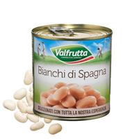 VALFRUTTA FAGIOLI BIA.SPAGNA LATTA gr.400x12 PZ.