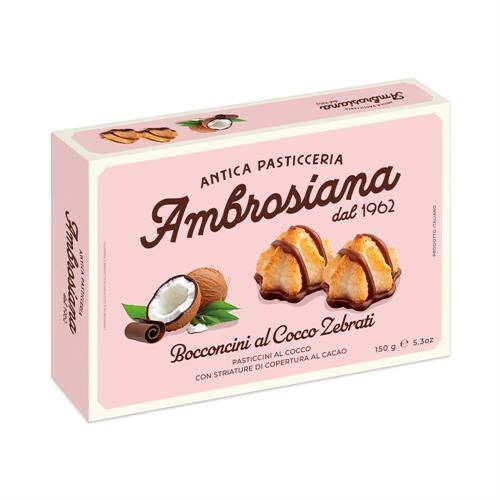 D.AMBROSIANA BOCCONCINI DI COCCO ZEBRATI GR.150x10 PZ.
