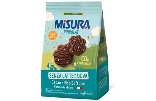 BISCOTTO PRIVOLAT CACAO GR.290 MISURA