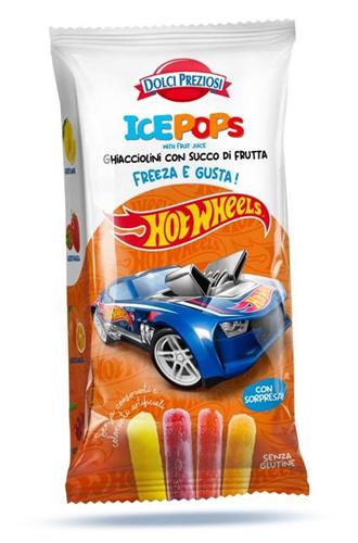 ICE POPS FRUTTA x10 HOT WHEELS ML.400x21 PZ. D.P.