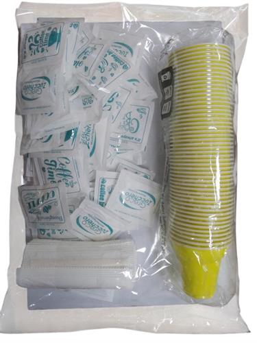 KIT PLASTIC x CAFFE' PZ.50 GRECO ZUCCHERO