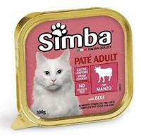 SIMBA GATTO PATE' MANZO VASCHETTA GR.100x32