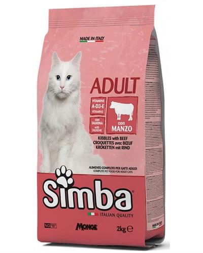 SIMBA GATTO CROCCANTINI MANZO KG.2x 6