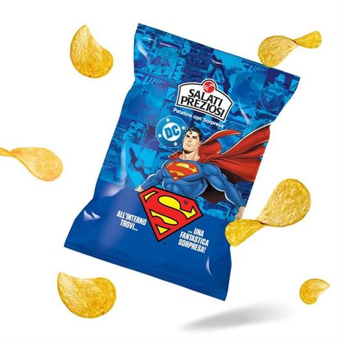 PAT.REG. SUPERMAN PZ.24 GR.25 SALATI PREZIOSI COD.7544