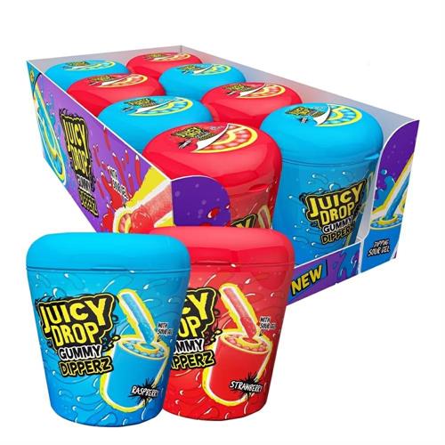 JUICY DROP GUMMY DIPPERZ STICKS PZ.8 GR.96 CASA DEL DOLCE