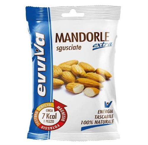 MANDORLE SGUSCIATE GR.25x24 pz. EVVIVA