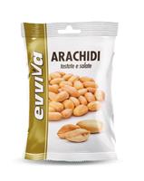ARACHIDI TOSTATE E SALATE GR.30x24 pz. EVVIVA