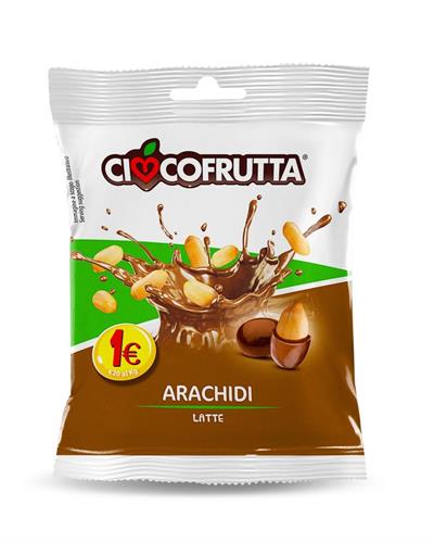 CIOCOFRUTTA ARACHIDI LATTE GR.50x20