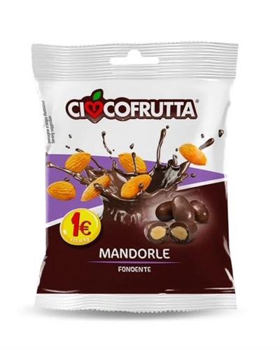 CIOCOFRUTTA MANDORLE FONDENTE GR.40x20