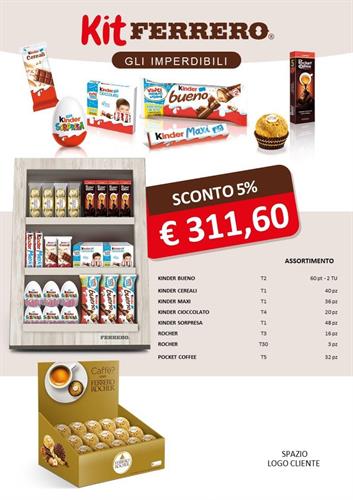 EXPO MIX CROSS KINDER FERRERO Pz.255 COD.E963
