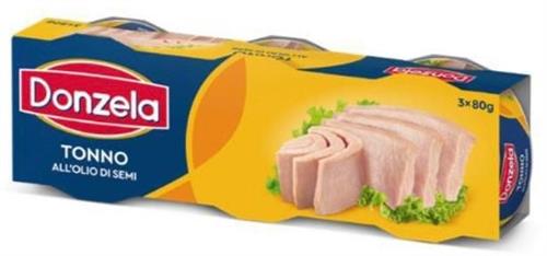 TONNO DONZELA GR.80 x 3 PZ.16 ICAT FOOD