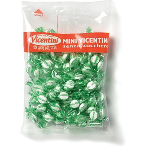 CARAMELLINA MENTA BALSAMICA S/Z GR.90x12 VICENTINI