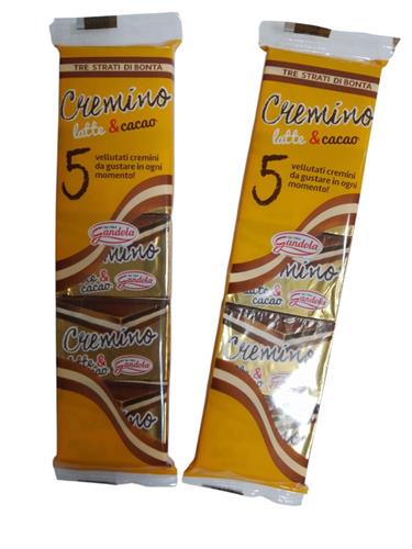 GANDOLA CREMINO BICOLORE T5 GR.90x30 pz.