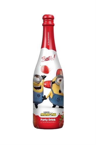 BOTTIGLIA MINIONS FRAGOLA PARTY DRINK ML.750 ROSSINI'S