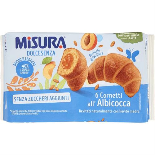CORNETTO DOLCE SENZA ALBICOCCA GR.298 MISURA