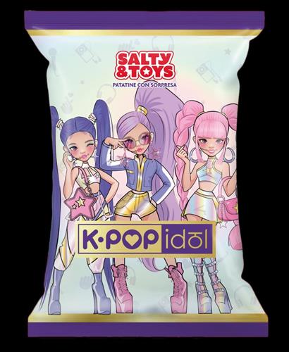 PATATINE K-POP IDOL-TATTOO PZ.24 GR.30 DOLCE & TOYS