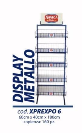 ESPOSITORE METALLO AMICA CHIPS