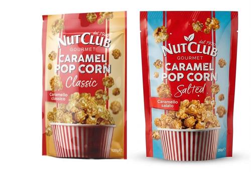 NUT CLUB POP CORN CARAMEL GR.120x 1 D&C