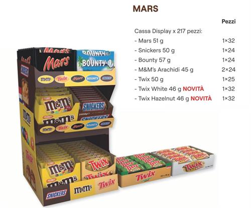 ESP.MARS DISPLAY 2026 x8 BOX PZ.217 COD.620150