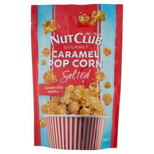 NUT CLUB POP CORN CARAMEL SALATO GR.120x 1 D&C