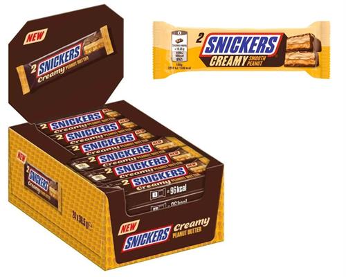 SNIKERS CREMA ARACHIDI PZ.24 GR.36,5