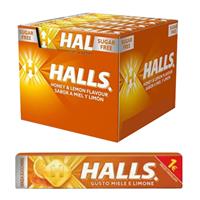 HALLS MIELE E LIMONE STK € 1 PZ.20