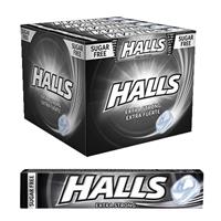 HALLS EXTRA S/Z STK € 1,30 PZ.20