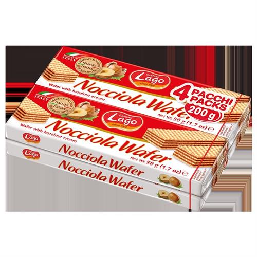 WAFERS MULTIPAK NOCCIOLA PZ.4X32 LAGO