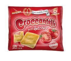 MULTIP.CROCCANTELLE KETCHUP PZ.8 GR.180